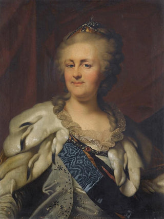 Johann Baptist von Lampi the Elder - Portrait Of Catherine The Great.webp