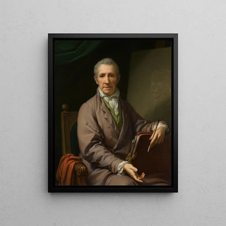 Johann Baptist von Lampi the Elder - Selbstbildnis an der Staffelei.webp