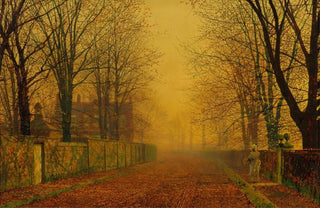 John Atkinson Grimshaw - Evening Glow.webp