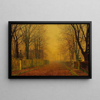 John Atkinson Grimshaw - Evening Glow.webp