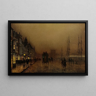 John Atkinson Grimshaw - Glasgow Docks.webp