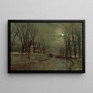 John Atkinson Grimshaw - The Turn of the Road.webp