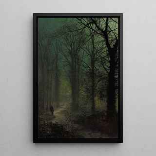 John Atkinson Grimshaw - Thro the Wood.webp