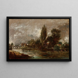 John Constable - Harnham Bridge Salisbury.webp