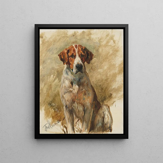 John Emms - Study of a Hound.webp