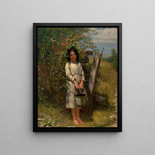 John George Brown - Blackberry Picking.webp