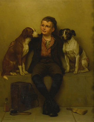 John George Brown - The Rivals.webp