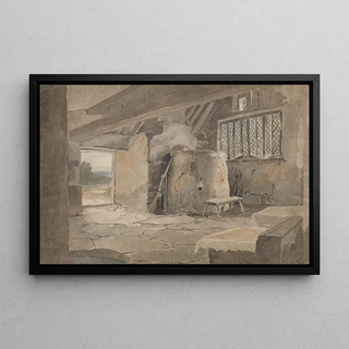 John Henry Mole - Study of a Cottage Interior.webp