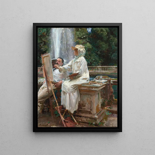 John Singer Sargent - The Fountain Villa Torlonia Frascati Italy.webp