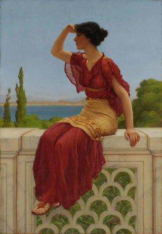 John William Godward - The Signal.webp