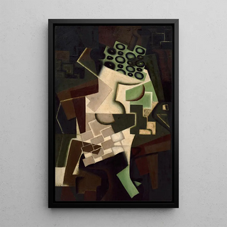 Juan Gris - Fruit Dish on a Checkered Tablecloth.webp