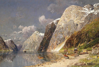 Karl Kaufmann - Grosse Fjordlandschaft.webp