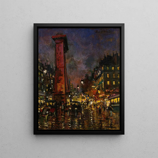 Konstantin Alexeevich Korovin - La Porte Saint Denis.webp