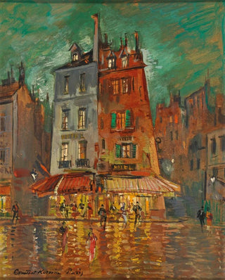 Konstantin Alexeevich Korovin - Nchtliches Paris.webp