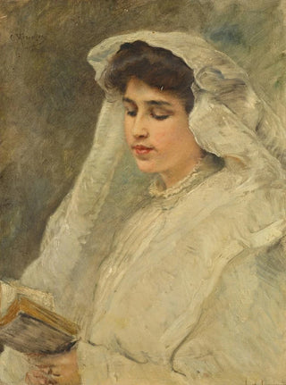 Konstantin Egorovich Makovsky - Woman Reading.webp