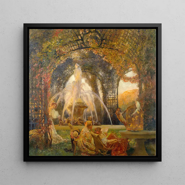 L'Arbre - Gaston La Touche — cuadro enmarcado en la pared