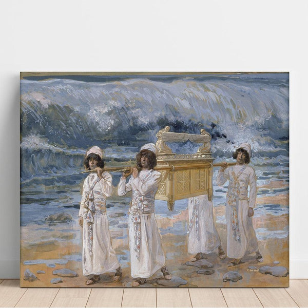 Reproducción del cuadro La Arca atraviesa el río Jordán - James Tissot