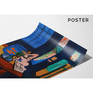 L’Atelier aux Poissons Rouges - Henri Matisse | Reproduction Tableau Décoration murale affiche copie