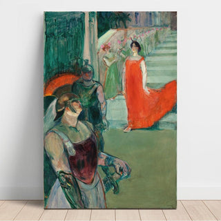 L'Opera Messalina à Bordeaux - Henri de Toulouse-Lautrec | Reproduction Tableau Décoration murale affiche copie