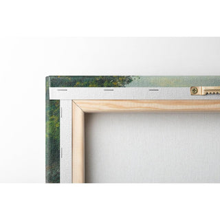 L'étang Au Soleil Couchant, Montfoucault - Camille Pissarro | Reproduction Tableau Décoration murale affiche copie