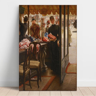 La Demoiselle de Magasin - James Tissot | Reproduction Tableau Décoration murale affiche copie