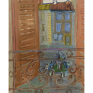 La Fontaine à Aspet - Raoul Dufy | Reproduction Tableau Décoration murale affiche copie