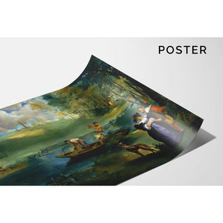 La Pêche - Édouard Manet | Reproduction Tableau Décoration murale affiche copie