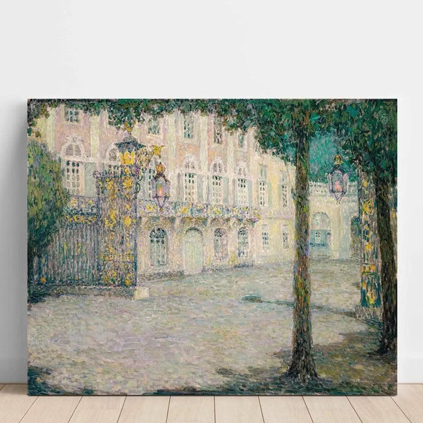 Reproducción del cuadro La Place de la Carrière al claro de luna en Nancy