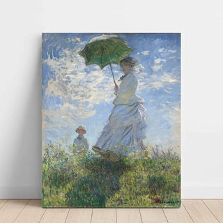 La Promenade - Claude Monet | Reproduction Tableau Décoration murale affiche copie