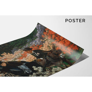 La Promenade du matin - James Tissot | Reproduction Tableau Décoration murale affiche copie