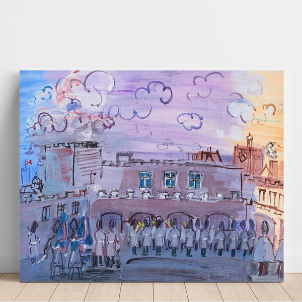 Reproducción del cuadro La Relève de la Garde à Saint-James's Palace - Raoul Dufy