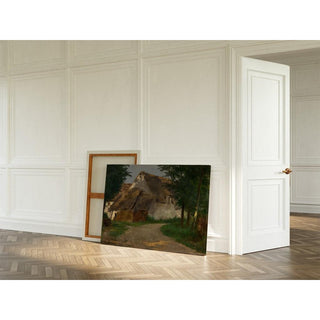 La ferme à l'entrée du bois - Rosa Bonheur | Reproduction Tableau Décoration murale affiche copie
