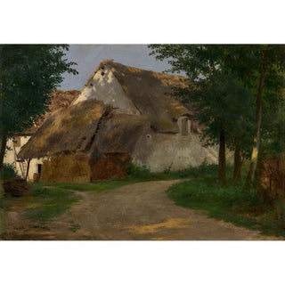La ferme à l'entrée du bois - Rosa Bonheur | Reproduction Tableau Décoration murale affiche copie