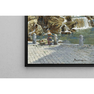 La fontaine de Trevi à Rome - Antonietta Brandeis | Reproduction Tableau Décoration murale affiche copie