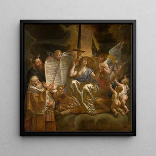 La loi humaine fondée sur la justice divine - Jacob Jordaens