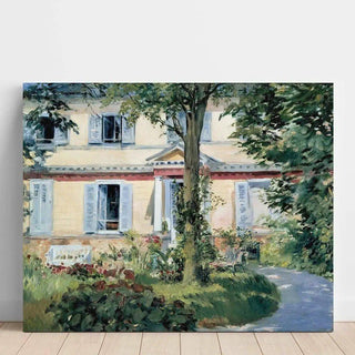 La maison à Rueil - Edouard Manet | Reproduction Tableau Décoration murale affiche copie