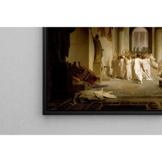 La mort de César - Jean-Léon Gérôme | Reproduction Tableau Décoration murale affiche copie