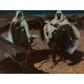 Le Guérisseur du désert - Dean Cornwell | Reproduction Tableau Décoration murale affiche copie