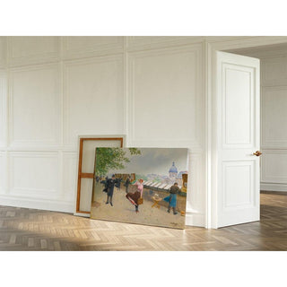 Le Long de la Seine - Jean Béraud | Reproduction Tableau Décoration murale affiche copie