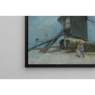 Le Moulin de la Galette - Vincent van Gogh | Reproduction Tableau Décoration murale affiche copie