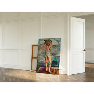 Le Pêcheur - Moïse Kisling | Reproduction Tableau Décoration murale affiche copie