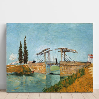 Le Pont de Langlois à Arles - Vincent van Gogh | Reproduction Tableau Décoration murale affiche copie
