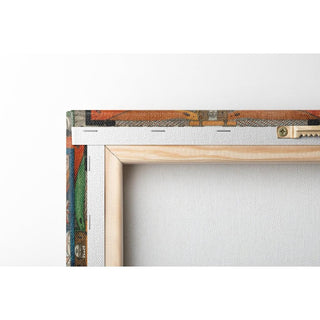 Le Quarantt, Zohrn, idem Zohohrn et idem Ziohn ; Étoiles géantes - Adolf Wölfli | Reproduction Tableau Décoration murale affiche copie