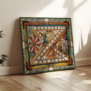 Le Quarantt, Zohrn, idem Zohohrn et idem Ziohn ; Étoiles géantes - Adolf Wölfli | Reproduction Tableau Décoration murale affiche copie