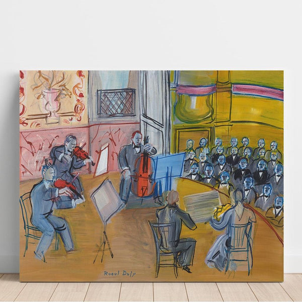Reproducción del cuadro El Quinteto - Raoul Dufy