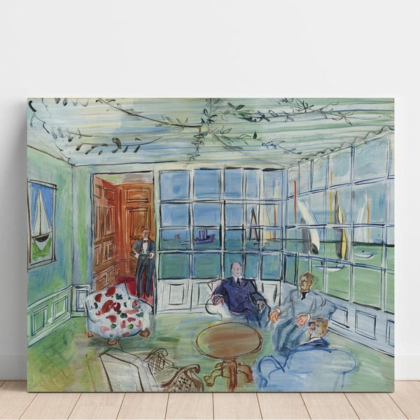 Reproducción del cuadro El escuadrón de yates reales, Cowes, Isla de Wight - Raoul Dufy
