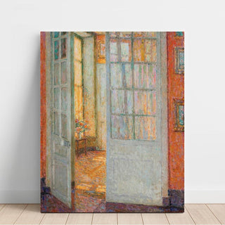 Le Soleil Dans les Vitres - Henri Le Sidaner | Reproduction Tableau Décoration murale affiche copie
