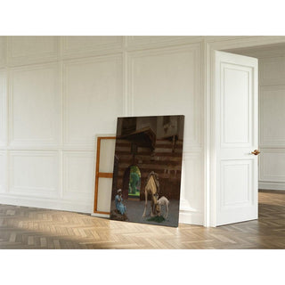 Le chamelier - Jean-Léon Gérôme | Reproduction Tableau Décoration murale affiche copie