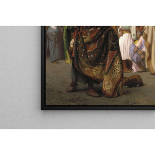 Le marchand de tapis du Caire - Jean-Léon Gérôme | Reproduction Tableau Décoration murale affiche copie