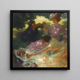 Le pique-nique - Leo Putz